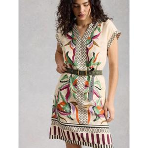 White Stuff Jilly Linen Dress